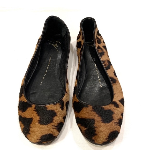 GIUSEPPE ZANOTTI Leopard Flats size 6.5 or 36.5 - Picture 4 of 6